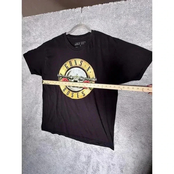 Guns N Roses Official Logo Concert T-Shirt Rock Band Unisex - XL - Picture 4 of 8